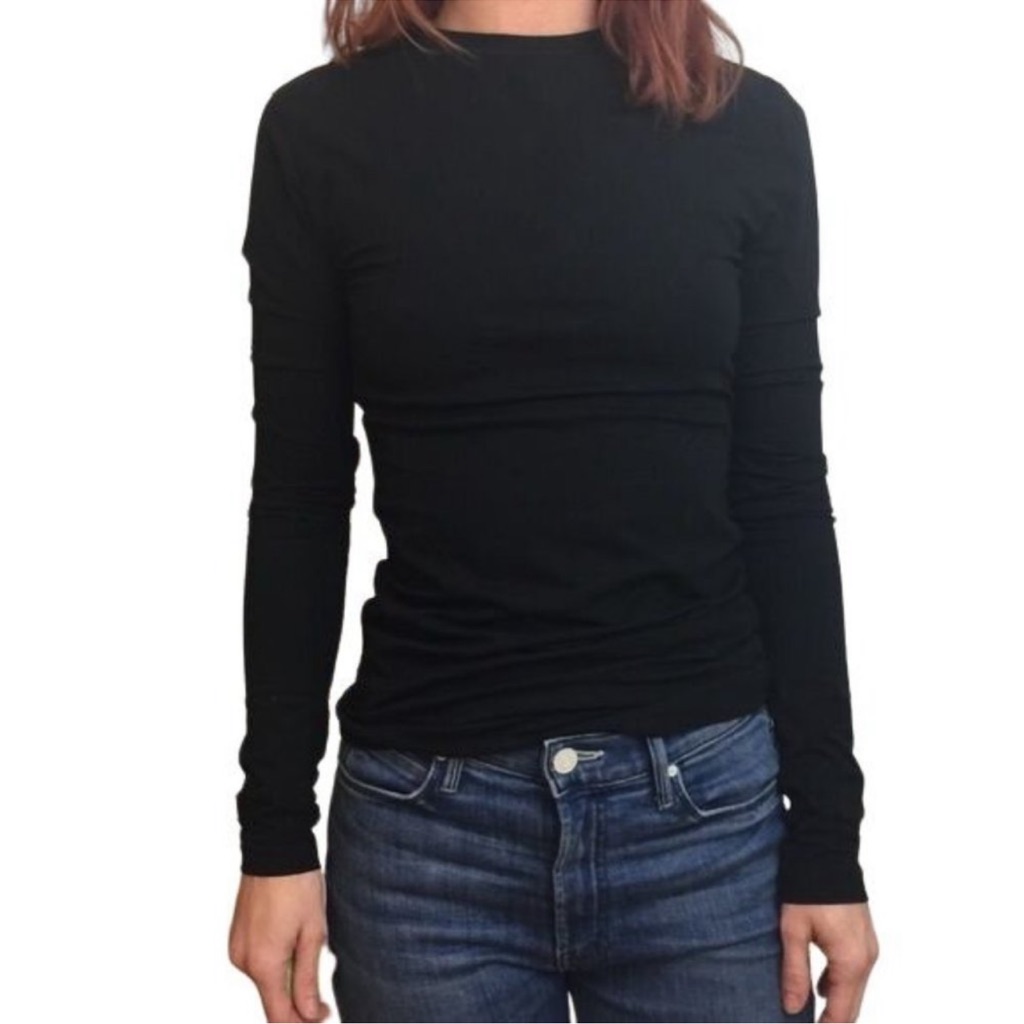 Acne Studio Long Sleeve Marisol Layering Top Usa L